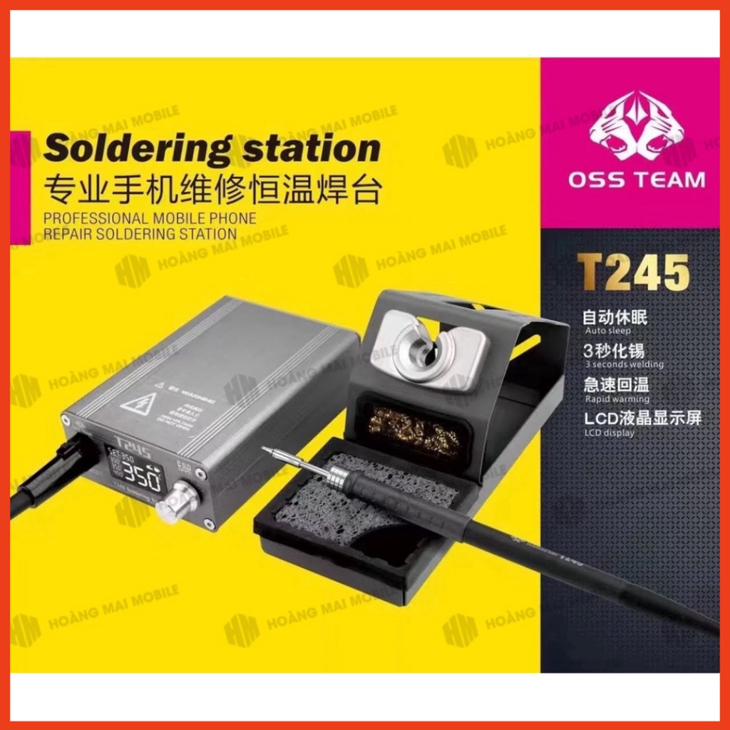 Máy hàn cầm tay phù hợp mũi hàn C245 OSSTEAM T245