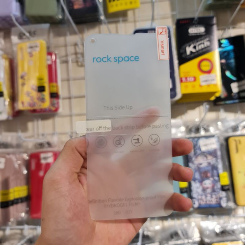 Mặt Trước - Cường lực PPF Rock Space nhám chống vân Vsmart Live/ Live 4/ Aris/ Aris Pro/ Active 3...