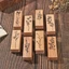 TUYỆT VỜI 1 Tem cao su gỗ Garden Home Arts Tem tiêu chuẩn DIY