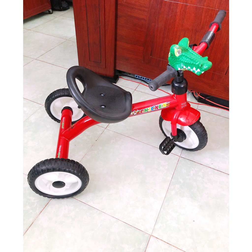 XE 3 BÁNH CHO TRẺ EM 2-7 TUỔI – SIÊU DÀY, CHẮC CHẮN, ĐỒ CHƠI NGỘ NGHĨNH