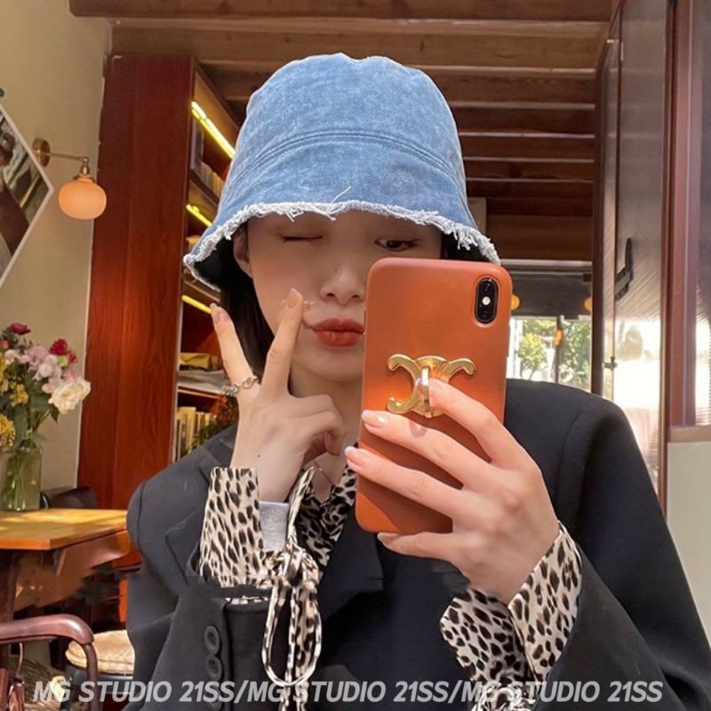Nón bucket jean viền rách cực cool | Shopee Việt Nam