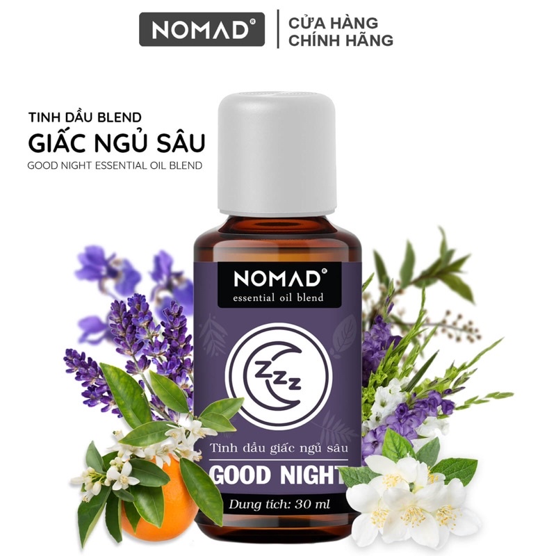 Ảnh Tinh dầu Ngủ Ngon Thư Giãn Nomad Essential Oils Blend Good Night 10/100ml 1