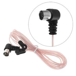 Niki FM Trong Nhà Cho T Ăng Ten 75 Ohm Radio Dipole Trên Không Loại F Nữ Cắm Dây Cáp Dành Cho Pioneer FM Radio