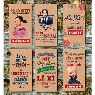 Lì Xì đầu năm mới (10 chiếc shop gửi tặng mẫu bất kỳ)