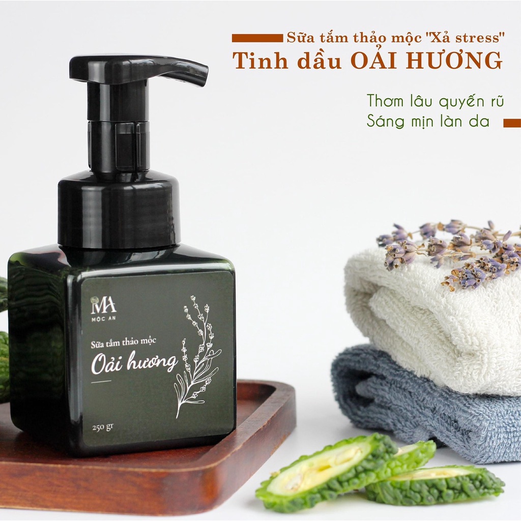 Ảnh Sữa Tắm Thảo Mộc Tinh Dầu Oải Hương Mộc An Thơm Lâu Quyến Rũ, Chăm Sóc Làn Da Sáng Mịn 250g 3
