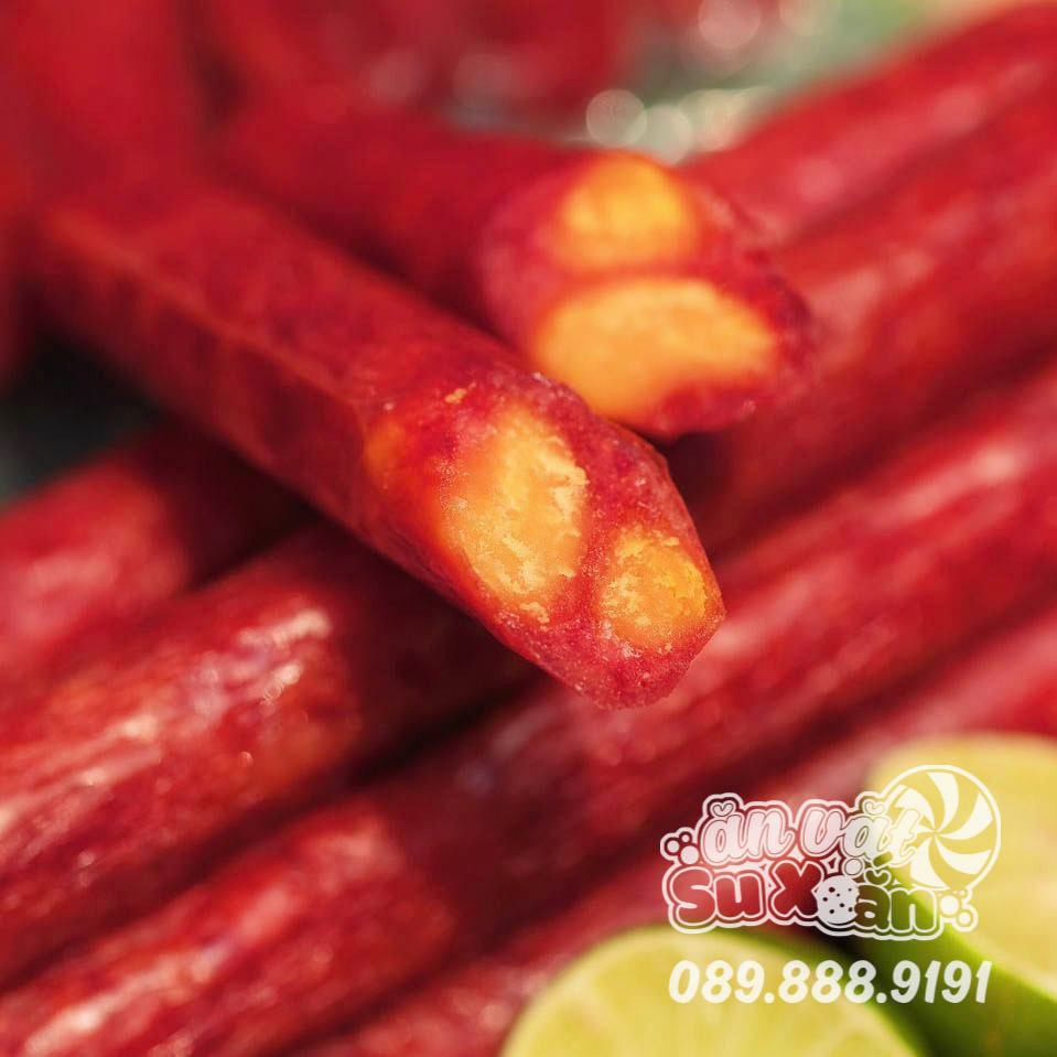 Lạp xưởng tôm trứng muối - tôm khô Ăn Vặt Su Xoắn