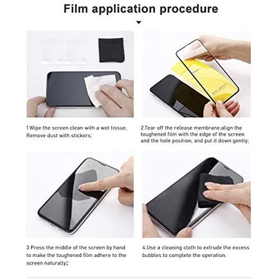 Tấm bảo vệ màn hình kính cường lực HD 9D cho iPhone 11 12 13 14 15 pro max x xr 7 8 14 15 plus