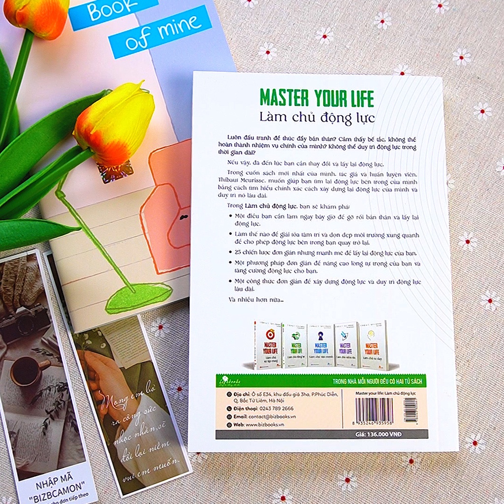 Sách Bizbooks - Master your life - Làm chủ động lực