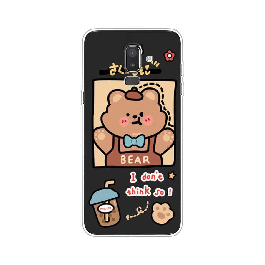 Ốp Điện Thoại TPU Dẻo In Họa Tiết Độc Đáo Thời Trang Cho Samsung Galaxy j7 pro j5 2017 J8 2018 A01