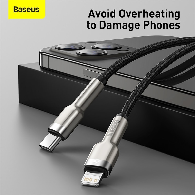 Ảnh Cáp Baseus PD 20W C-L Chaeger Cáp Sạc Nhanh Ngày Cho 13 4