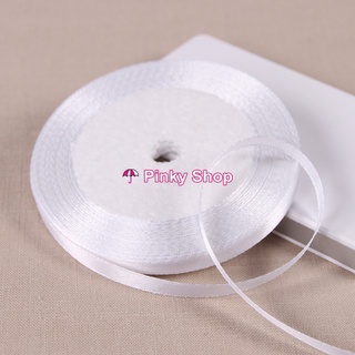 Ruy Băng Lụa 5mm, 0.5cm Satin Vải 22 Mét - 1 Cuộn 2 Cuộn Làm Nơ Giá Rẻ Gói Quà Trang Trí Decor Phụ Liệu Handmade