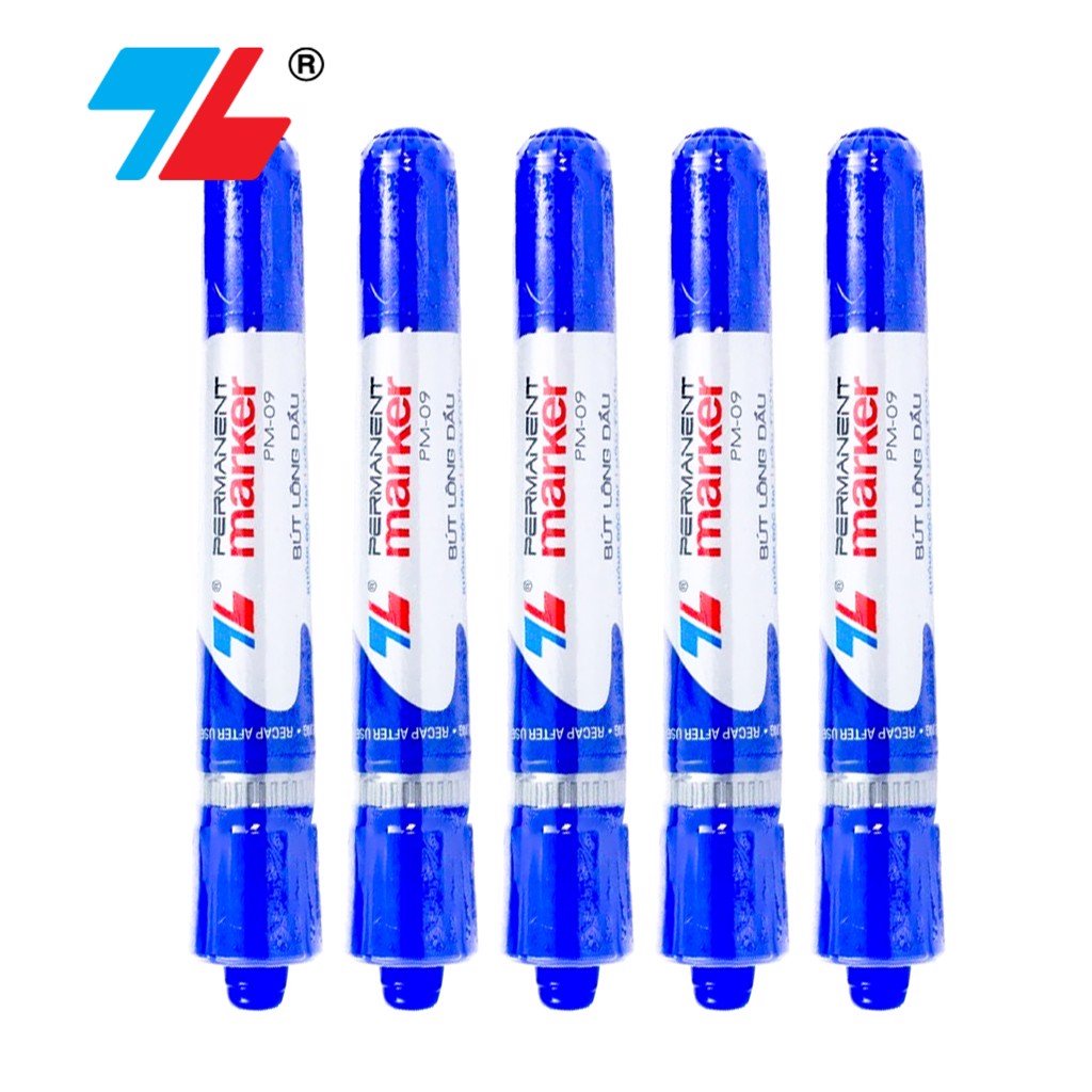 (10 cây/ hộp) Bút lông dầu Thiên Long PM-09 - KHÔNG BÔI ĐƯỢC | Shopee ...