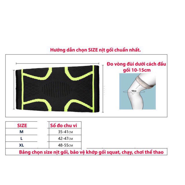 Xỏ Gối Aolikes A-7718 Bảo Vệ Gối, Tập Luyện Thể Thao Chính Hãng (1 Đôi)