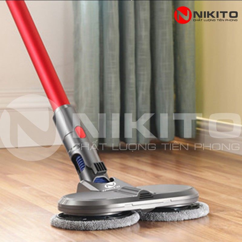 Bộ 2 Miếng Vải Lau Nhà Thay Thế Cho Máy Hút Bụi Cầm Tay Không Dây, Dùng Được Nhiều Loại Máy Hút Bụi Không Dây - TABISO