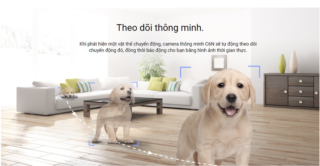 Tính năng theo dõi chuyển động EZVIZ