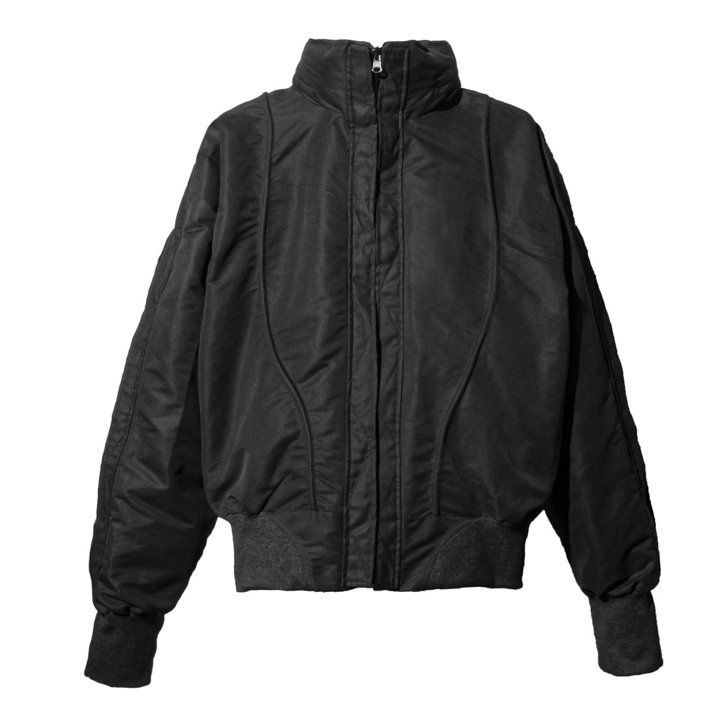 Áo Khoác Bomber FRONT Màu Đen | FRONT The Rook Fork Hooded Bomber ...