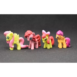 Bộ 12 mô hình chú ngựa My Little Pony dùng trang trí bánh sinh nhật