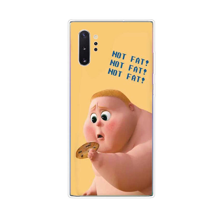 Ốp Điện Thoại TPU Dẻo In Họa Tiết Độc Đáo Thời Trang Cho Samsung Galaxy note 9 10 plus