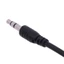 Niki 2 5mm Nữ đến 3 Cáp âm thanh nổi nam 5mm Cáp mở rộng Aux mạ vàng