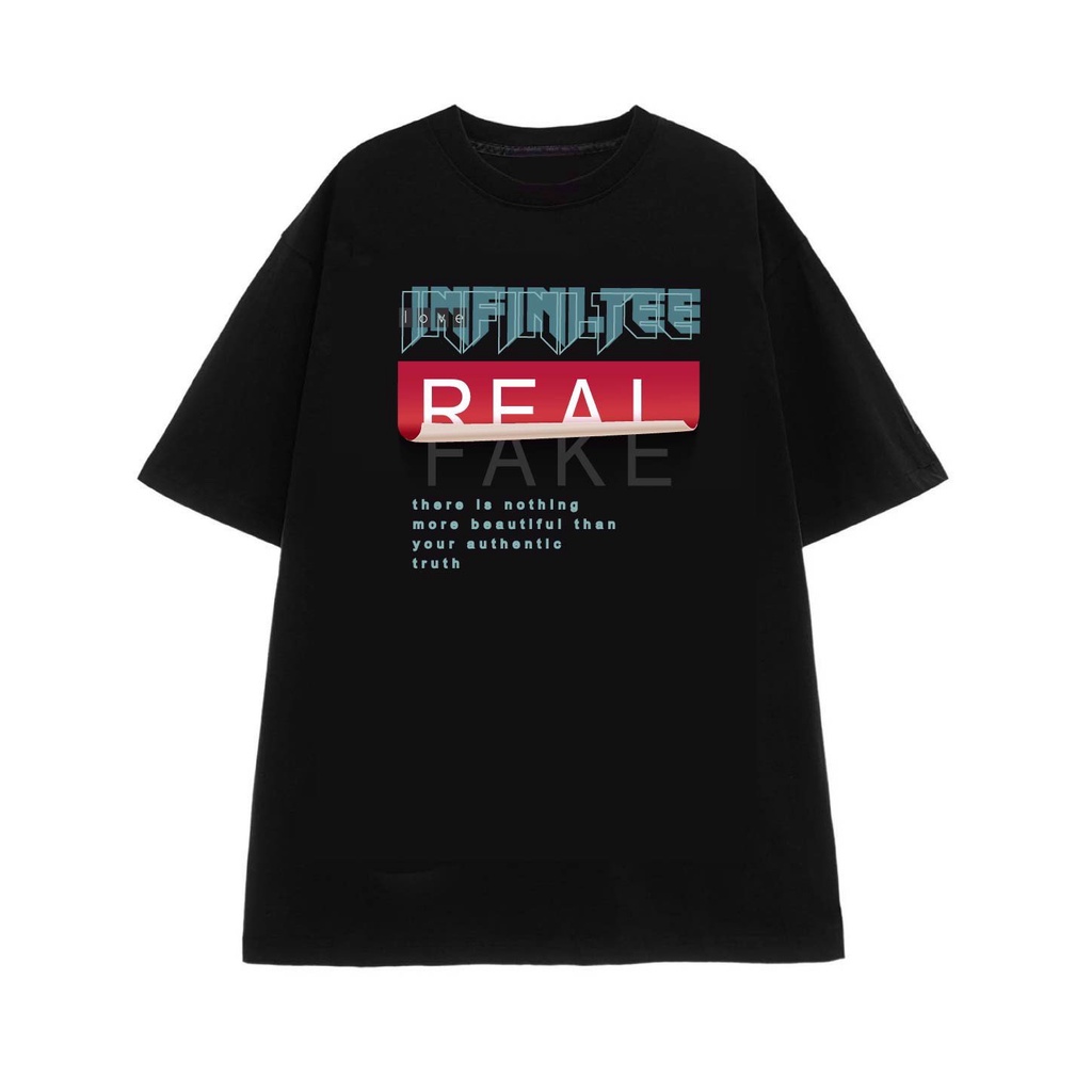 Áo thun INFINITEE Fni0254, Thun 100% Cotton - form rộng Unisex.