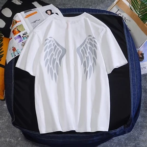 Áo thun Stee Cổ tròn Phản quang WINGS PLUS Localbrand ICVCVVNI Unisex Menwear