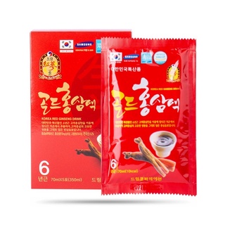 Nước Hồng Sâm Chén Dream 6 Năm Tuổi Hàn Quốc - Hộp 30 Gói x 70ml