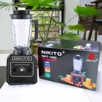 Máy Xay Sinh Tố Công Nghiệp NIKITO 5000W xay đá Xay, thịt cá, rau củ quả, sinh tố, ngũ cốc, đồ khô, BH 24Tháng — ảnh 4