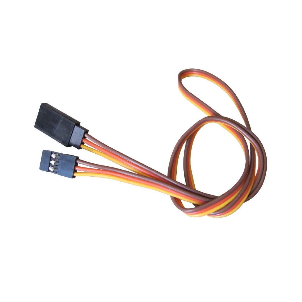 Powerday 100pcs 15cm JR Servo Extension Cables | Male To Female RC Connector Wires For Cars & Drones