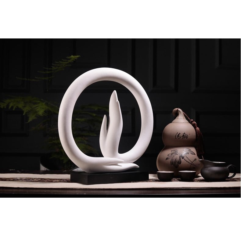 [ảnh thật ] tượng bàn tay bồ tát- vật phẩm decor ý nghĩa mang lại an lành bình an cho mọi người