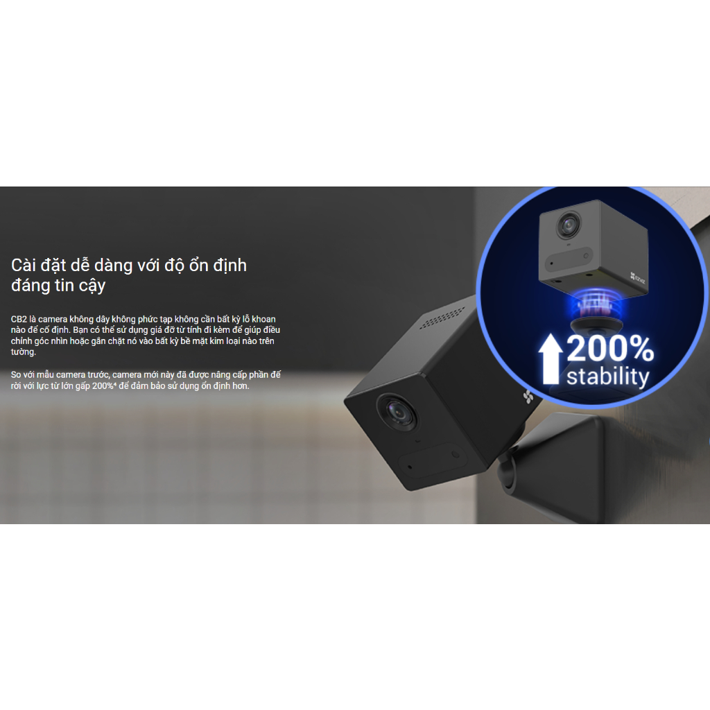 Ảnh Camera an ninh Wifi dùng pin Ezviz CB2 1
