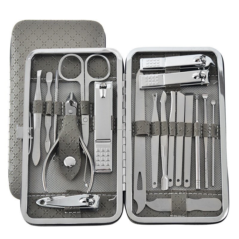 Bộ Dụng Cụ Cắt Móng Tay 10, 12, 19, 20 Món Bằng Thép Không Gỉ-  Bộ Bấm Móng Tay Làm Nail Cao Cấp 39