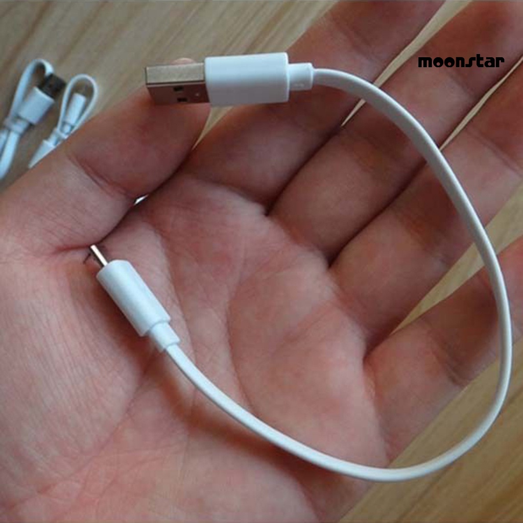 Cáp sạc MR Sạc siêu ngắn ổn định Dây sạc cáp Micro USB phẳng 20cm cho điện thoại