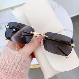 Kính Mát Gọng Mới Chống Tia UV Phong Cách Âu Mỹ Cho Nam Và Nữ