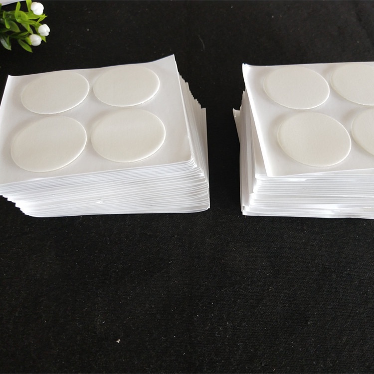 miếng dán keo tròn siêu dính 2 mặt 3x3cm