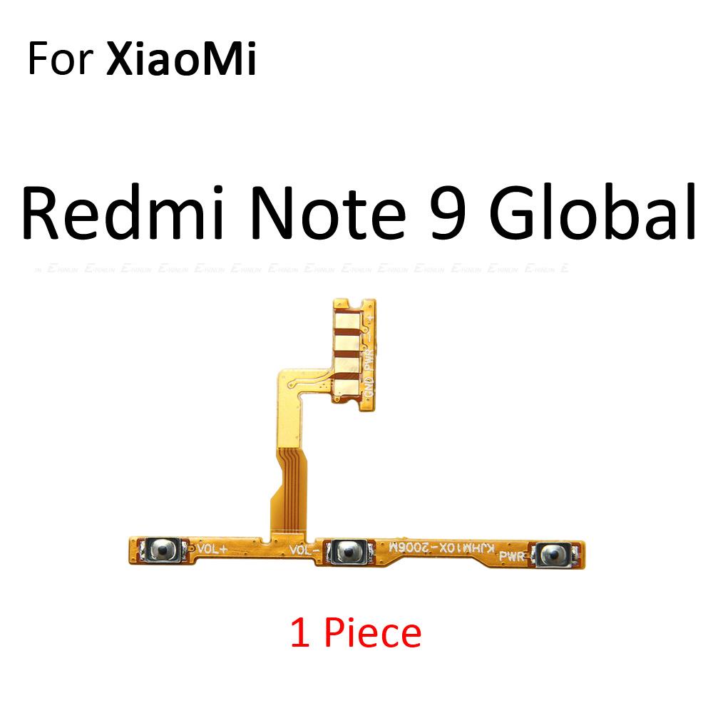 Mạch Nút Điều Khiển Âm Lượng Thay Thế Chuyên Dụng Cho XiaoMi Redmi 9C 9A NFC Note 9 9T 9S 10 Pro Max 10T