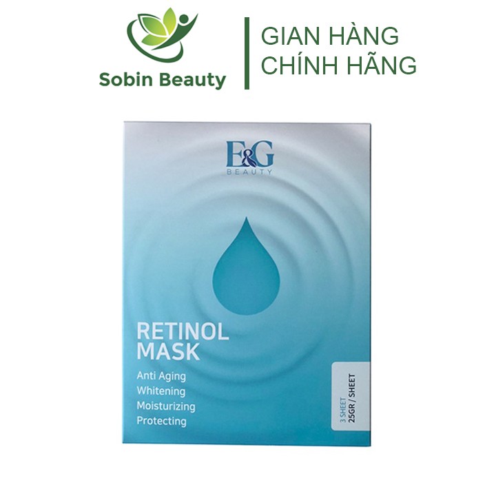 Mặt Nạ Dưỡng Da Retinol Mask E&G Beauty Hàn Quốc Xóa Mờ Vết Nhăn, Giảm ...