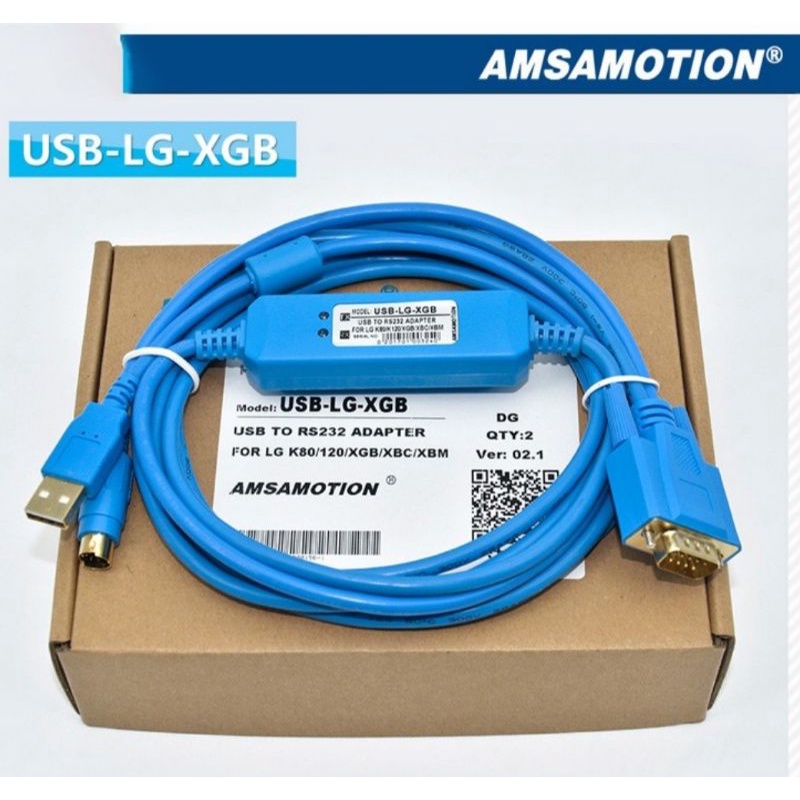 Cáp lập trình PLC LS LG USB-LG-XGB cho PLC LG LS K7M / K120S/ XBM / XGB ...