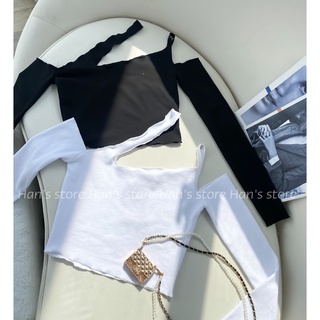 [HAN’S STORE ]ÁO CUTOUT 2 DÂY CHÉO HOTTREND ( ẢNH THẬT 1OO%)