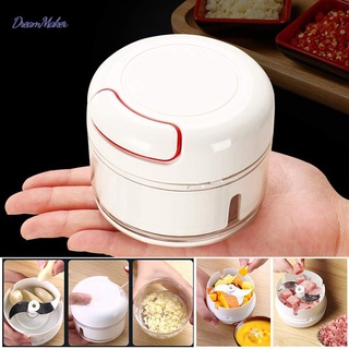 Máy Xay Tỏi Ớt Mini Kéo Tay, Dụng Cụ Xay Tỏi Ớt Dây Kéo Tiện Lợi 88172