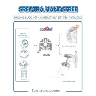 Bộ cup hút sữa rảnh tay speCtra Handsfree