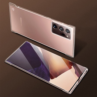 Ốp Điện Thoại Trong Suốt Không Khung Siêu Mỏng Cho Samsung Galaxy S23 S24 S25 Ultra S22 S21 S20 FE S10 S9 Note 20 22 Ultra 10 22 Plus Ốp Lưng Trong Suốt T01
