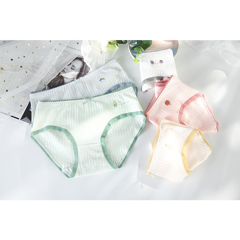 QUẦN LÓT COTTON NỮ NHIỀU MÀU