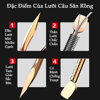 Lưỡi Câu Cá CJF Săn Rồng Có Ngạch Lưỡi Câu Đài Săn Hàng Siêu Bén Chất Liệu Cao Cấp
