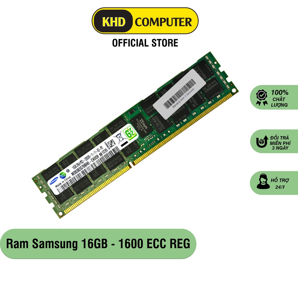 Ram máy tính Ram Samsung 16GB 1866 ECC REG - ram máy tính chất lượng ...