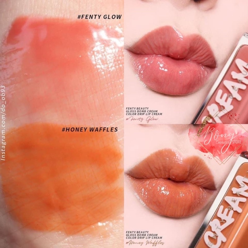 FENTY BEAUTY] Son bóng có màu siu xinh Fenty Gloss Bomb các dòng