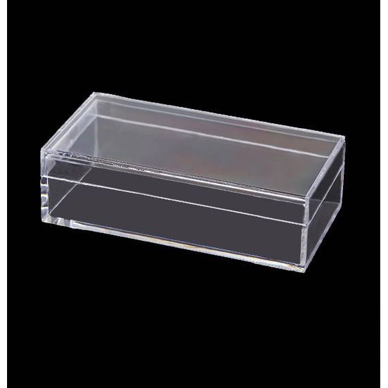Acrylic Cao Trong Suốt Nhựa Hộp Nhỏ mini Dễ Thương Hộp Bảo Quản Trong Suốt Hộp Nhựa DIY Trang Sức Pha Lê Hiển Thị Hoàn Thiện Hộp Vuông Hình Chữ Nhật