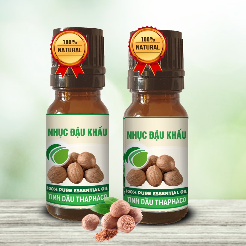 Tinh Dầu Nhục Đậu Khấu Nguyên Chất 10ml Thaphaco