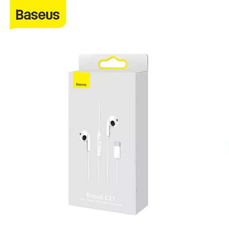 Ảnh Tai nghe có dây chân cắm Type-C Baseus Encok C17 tích hợp Micro dài 1.1M cho Android/Samsung/IP15pro/15promax/16pro 2