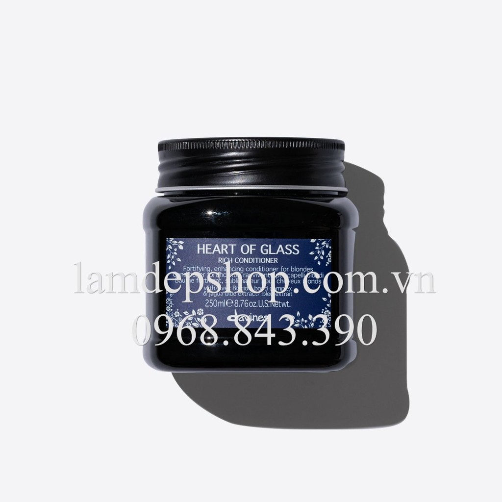 Davines Rich Conditioner - Nuôi dưỡng và củng cố cấu trúc sợi tóc, tăng cường ánh sắc và làm bóng (250ml, 1000ml) - LT