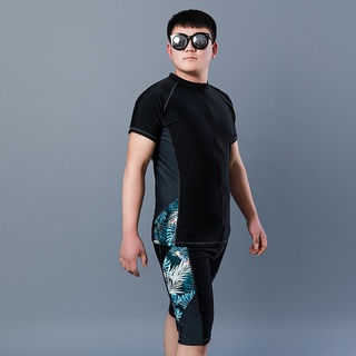 Bộ Đồ Bơi Áo + Quần Size Lớn 60-185KG Cho Nam Tập Bơi
